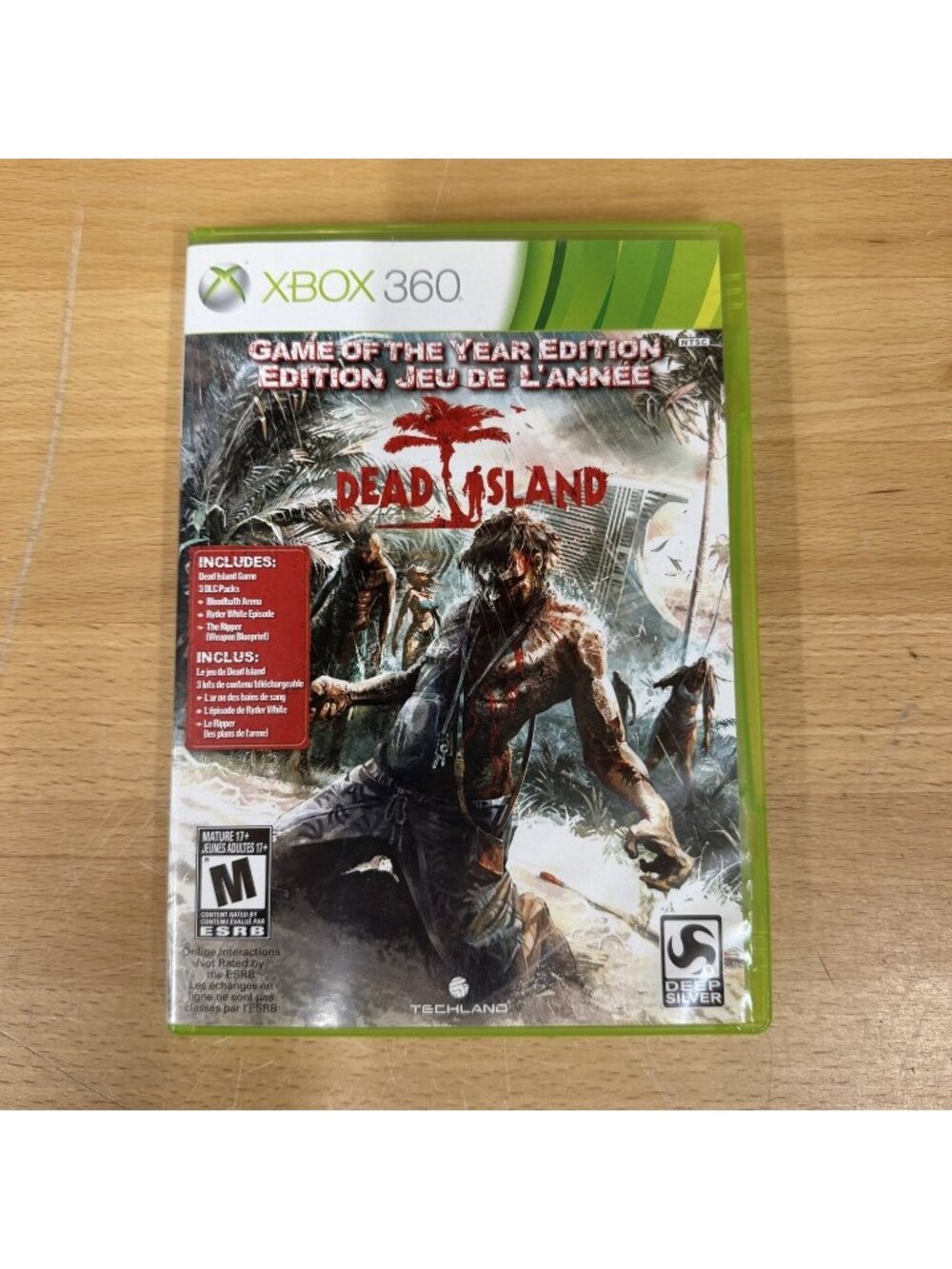 Dead Island GOTY Xbox 360 - Complete CIB With Manual Game Of The Year Edition